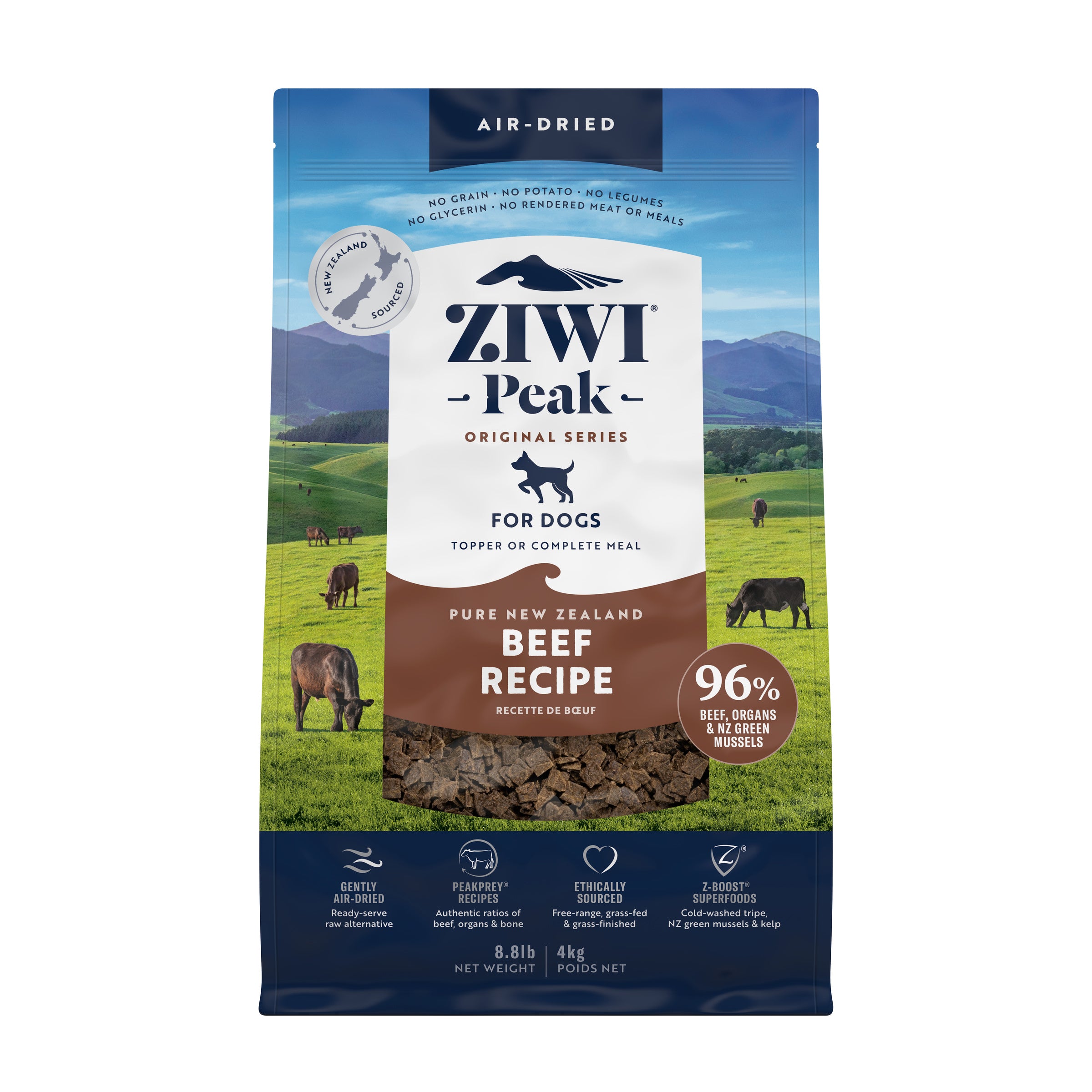Ziwi Peak Air Dried Dog Food Beef
