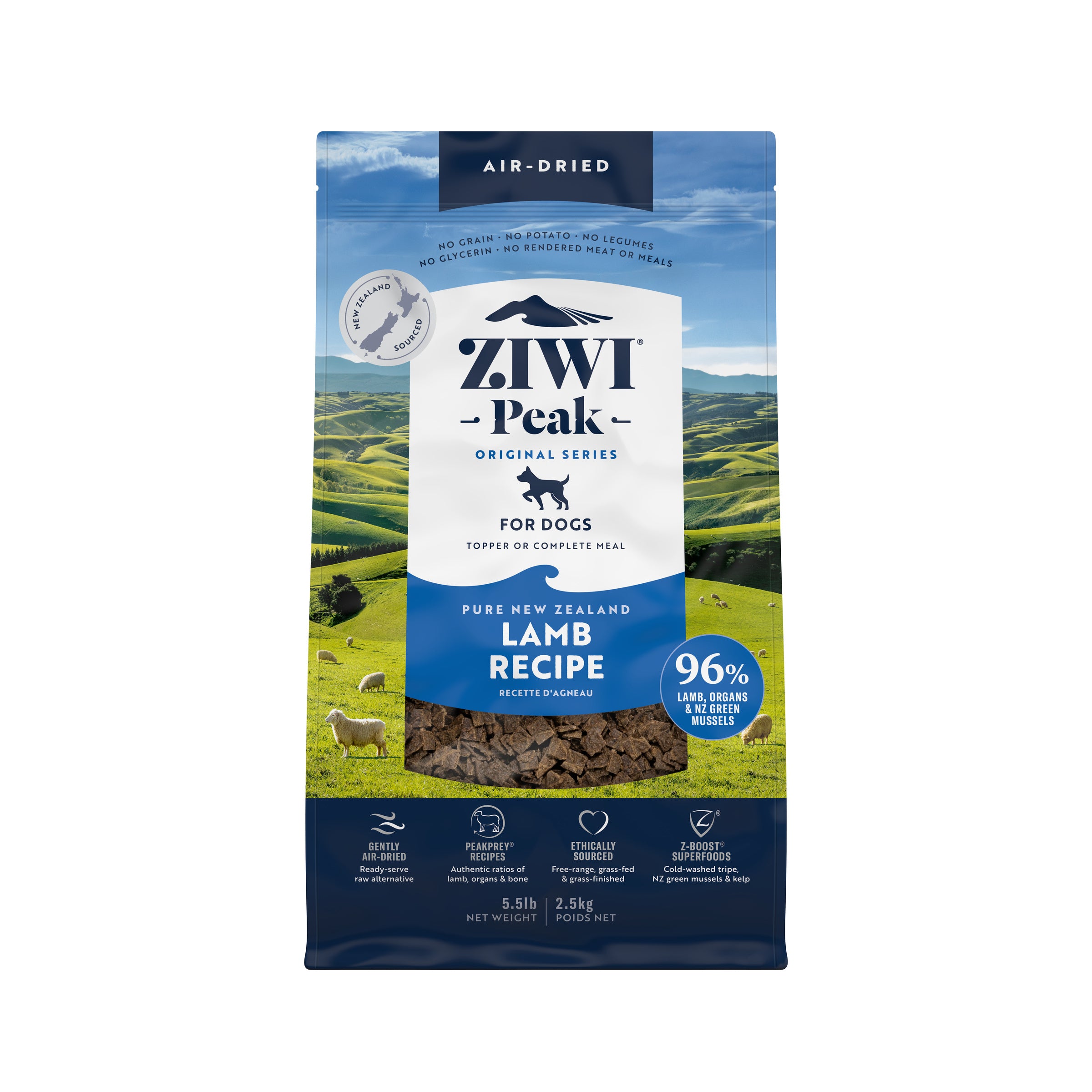 Ziwi Peak Air Dried Dog Food Lamb