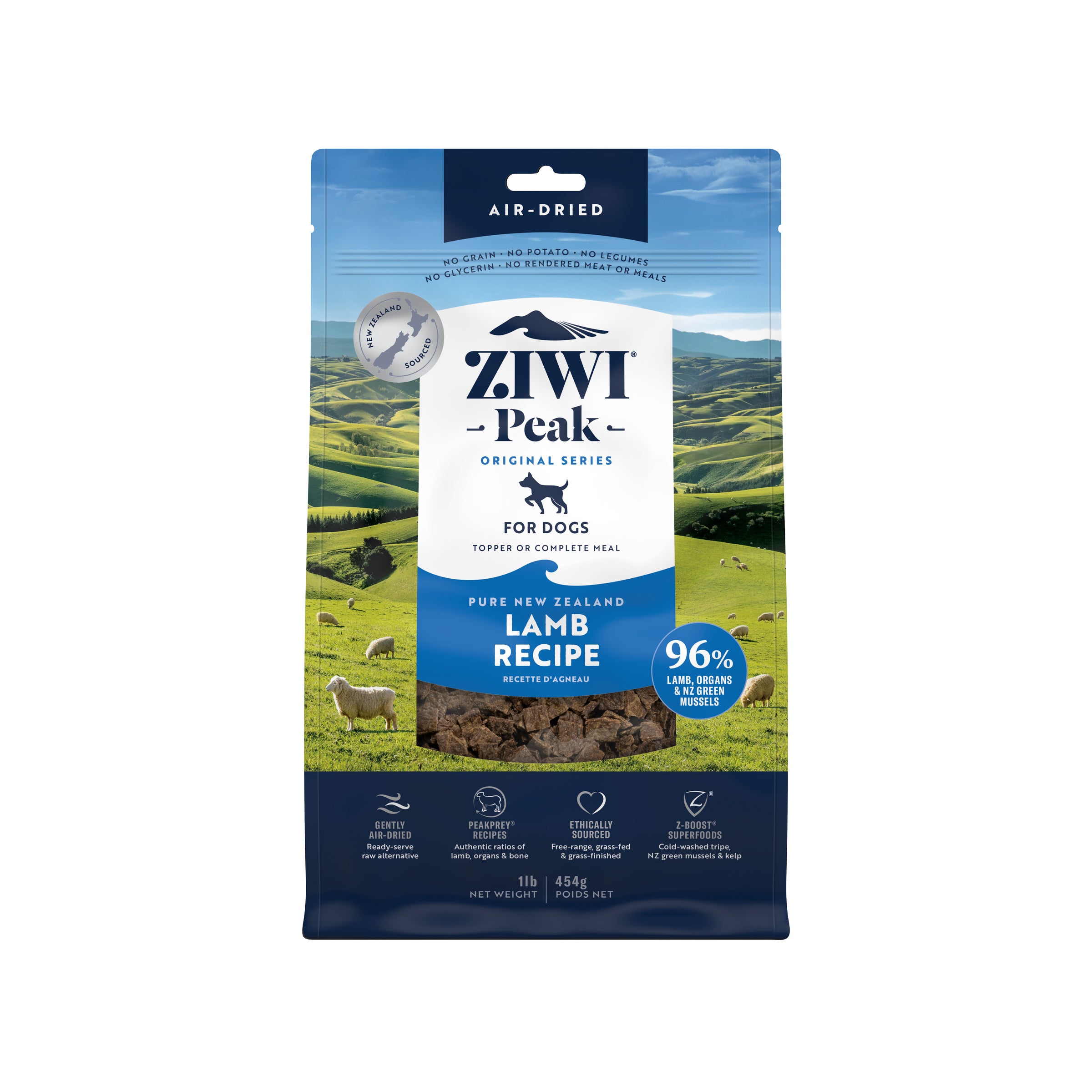 Ziwi Peak Air Dried Dog Food Lamb