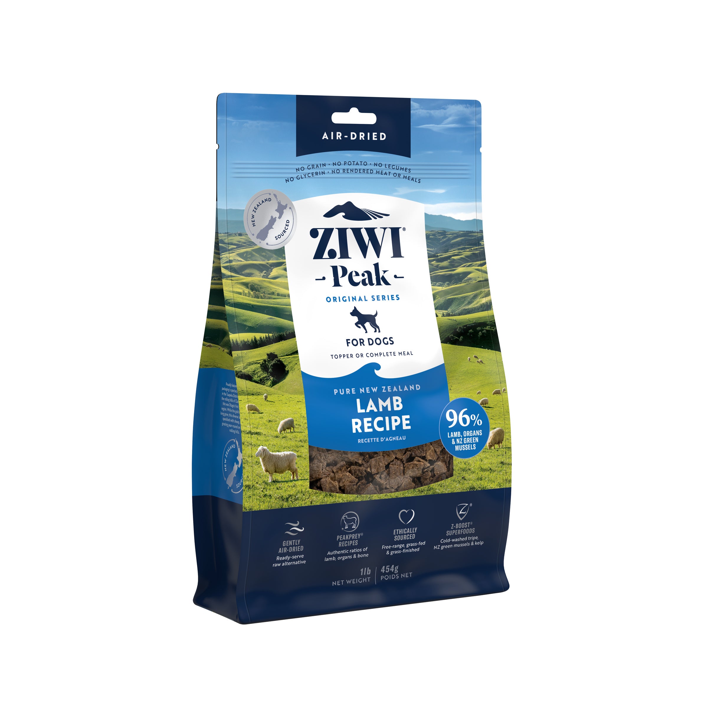 Ziwi Peak Air Dried Dog Food Lamb