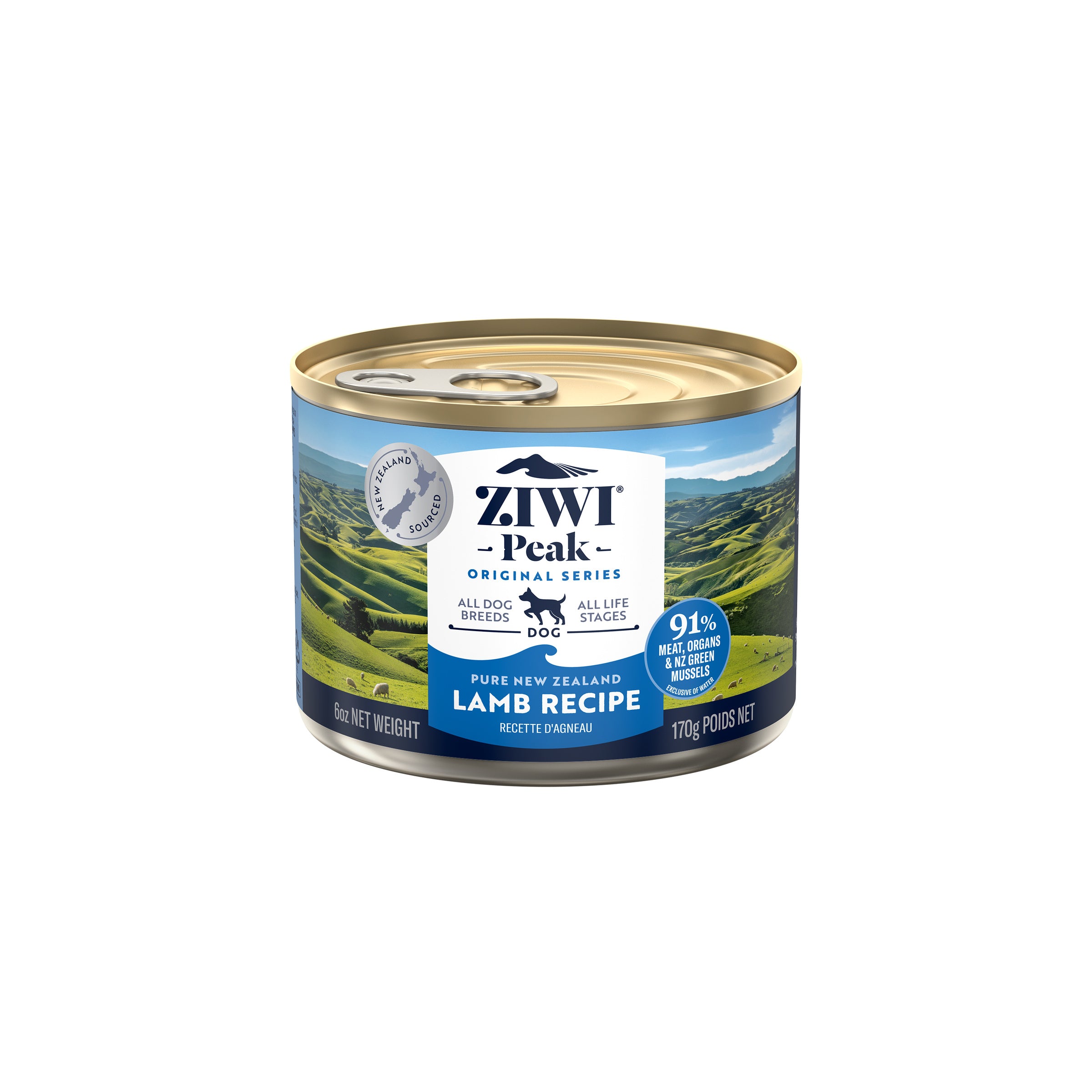 Ziwi Peak Adult Wet Dog Food Cans Lamb