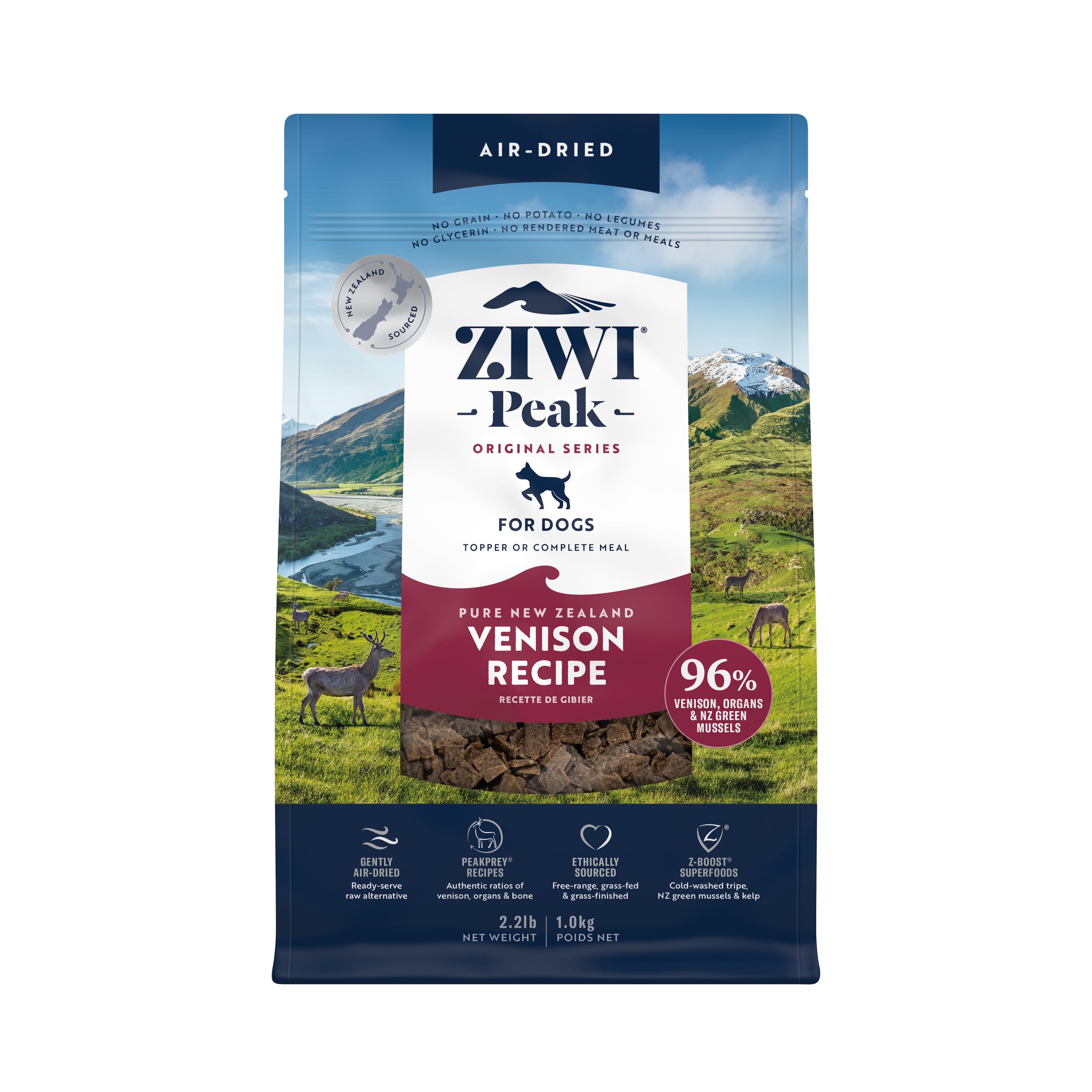 Ziwi Peak Air Dried Dog Food Venison