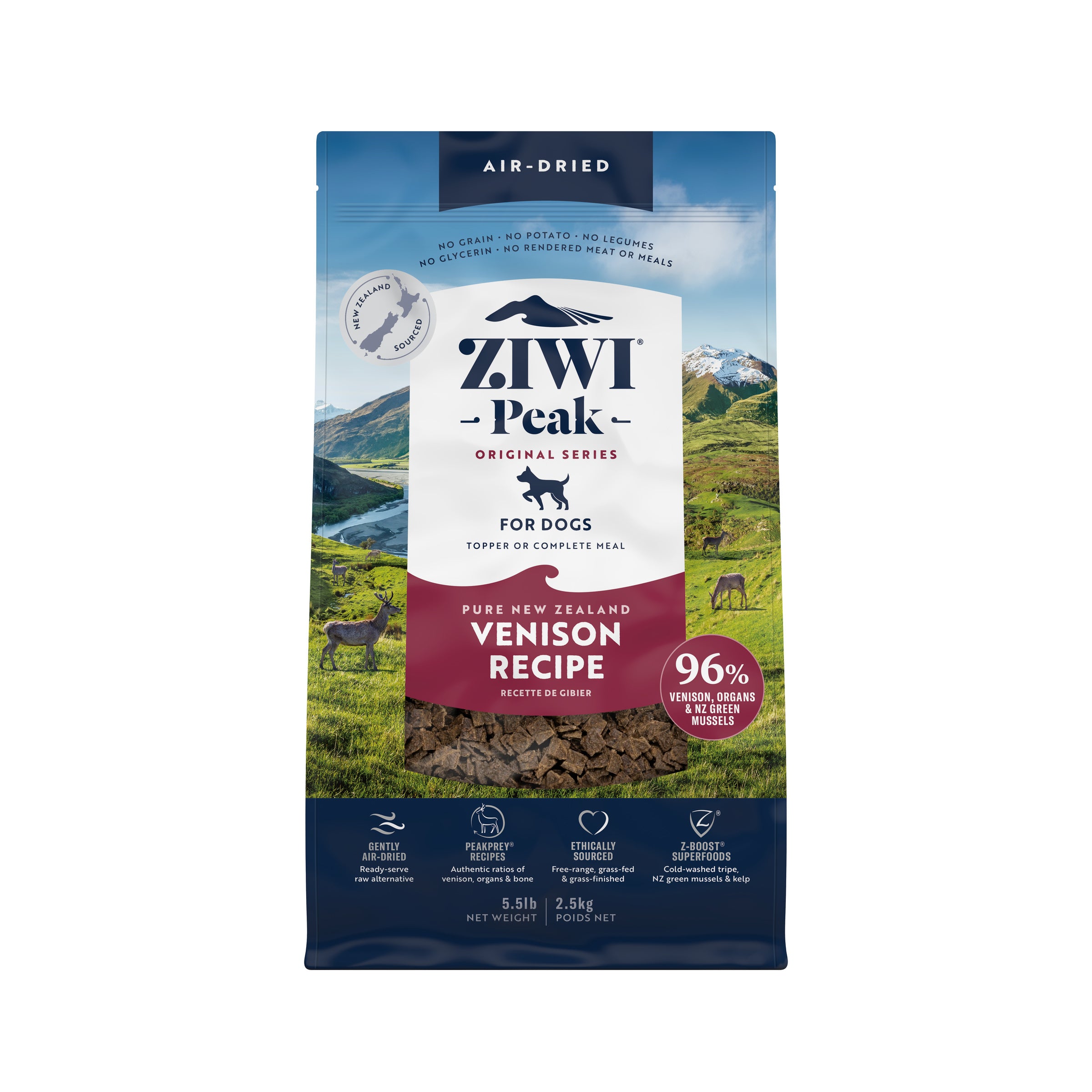 Ziwi Peak Air Dried Dog Food Venison