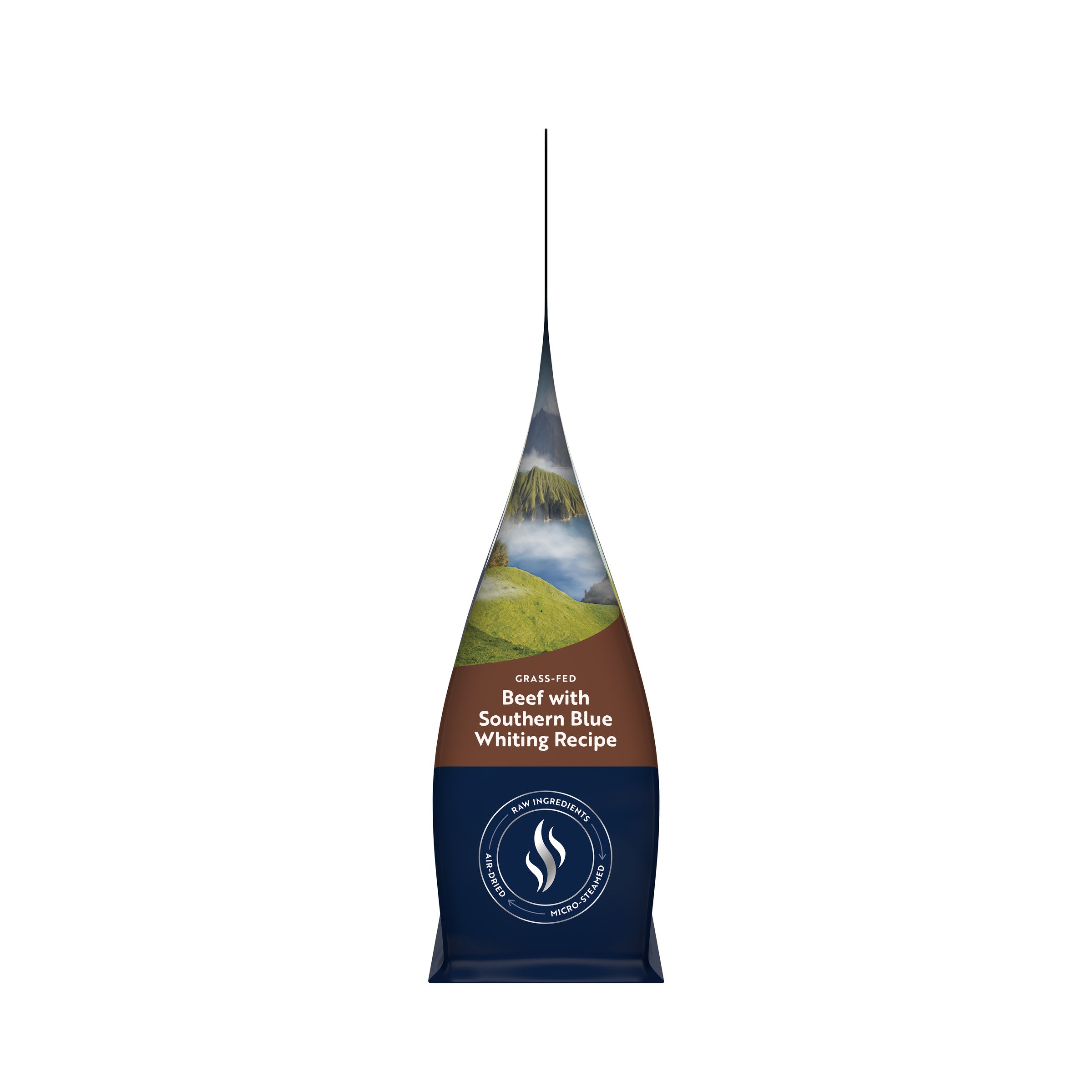 Ziwi Peak Steam Dried Cat Food Beef With Southern Blue Whiting