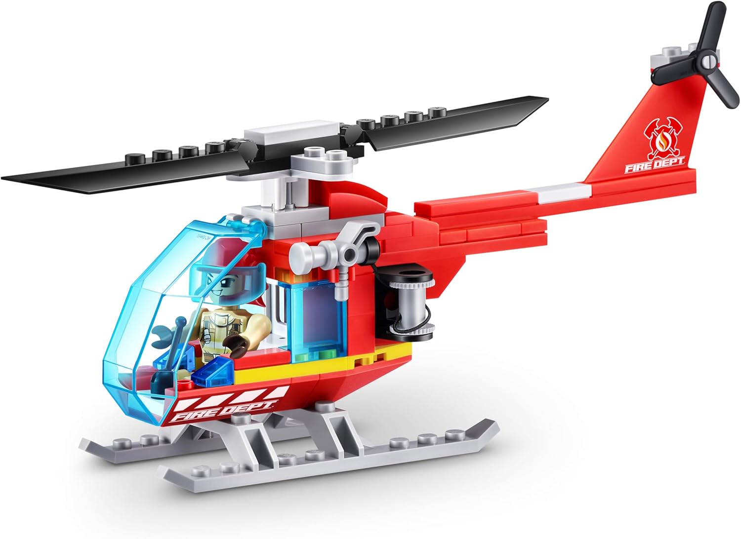 ZURU MAX Build City Fire Playset 265 Bricks