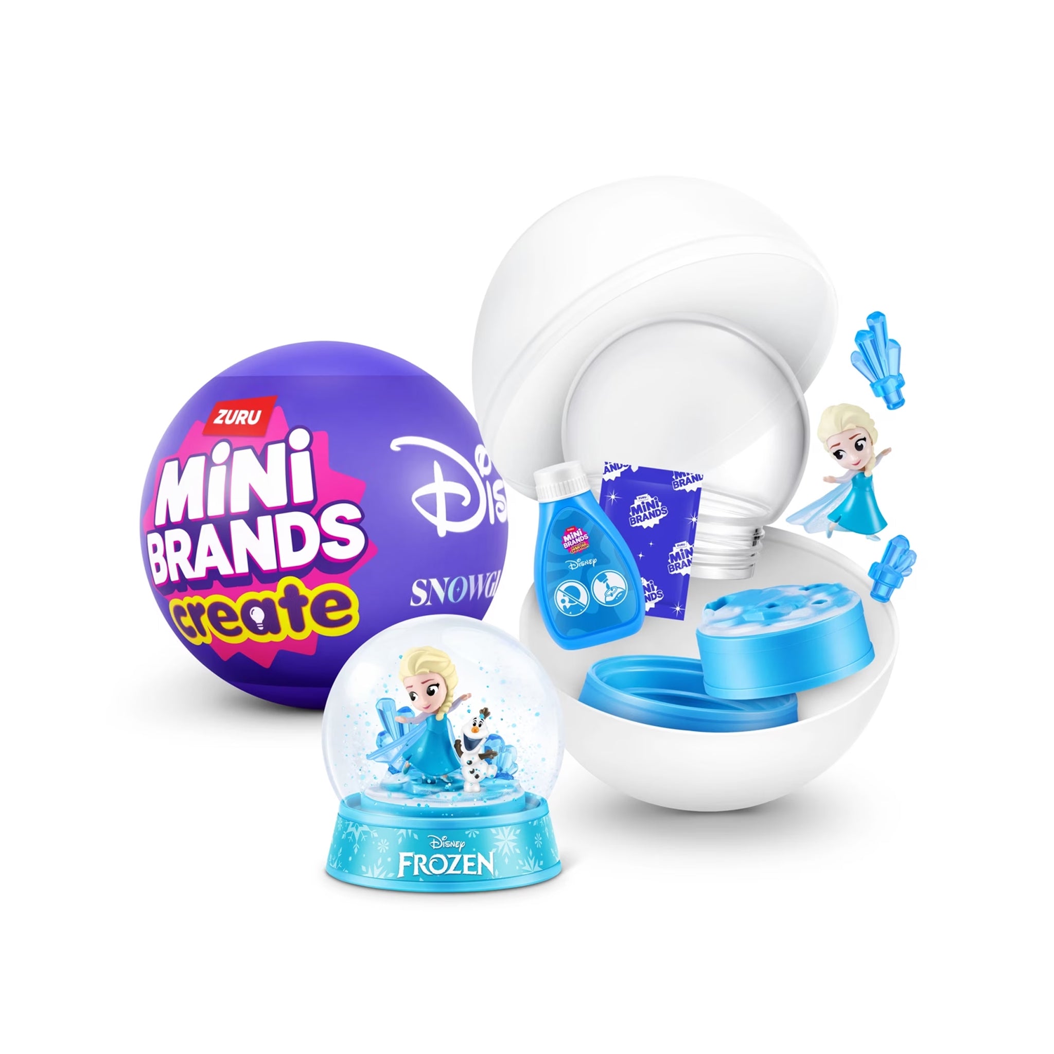 ZURU Mini Brands Create - Disney Snow Globes