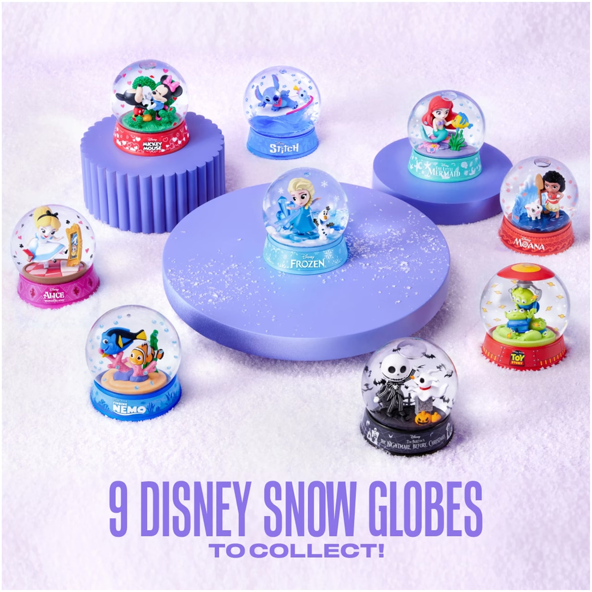 ZURU Mini Brands Create - Disney Snow Globes