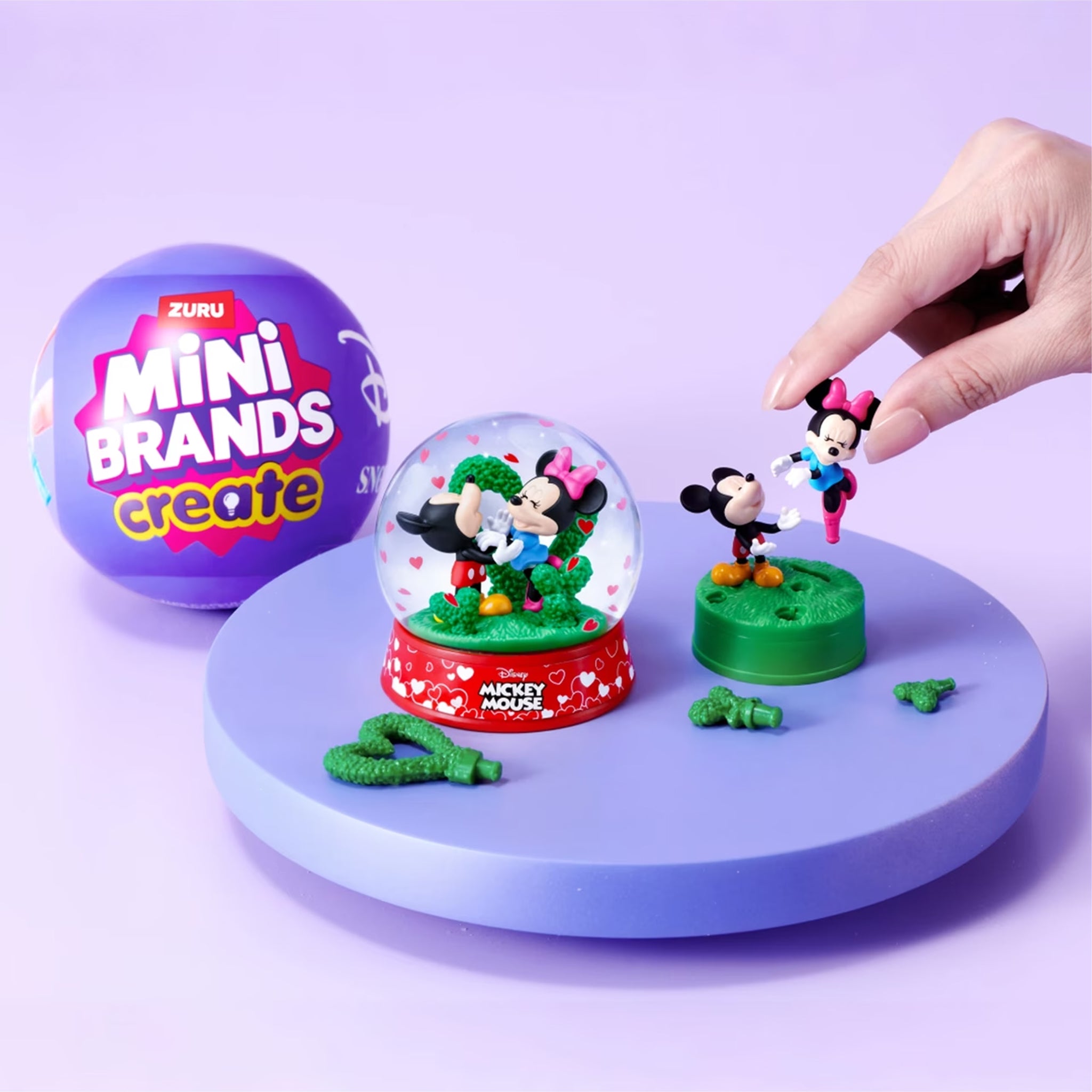 ZURU Mini Brands Create - Disney Snow Globes