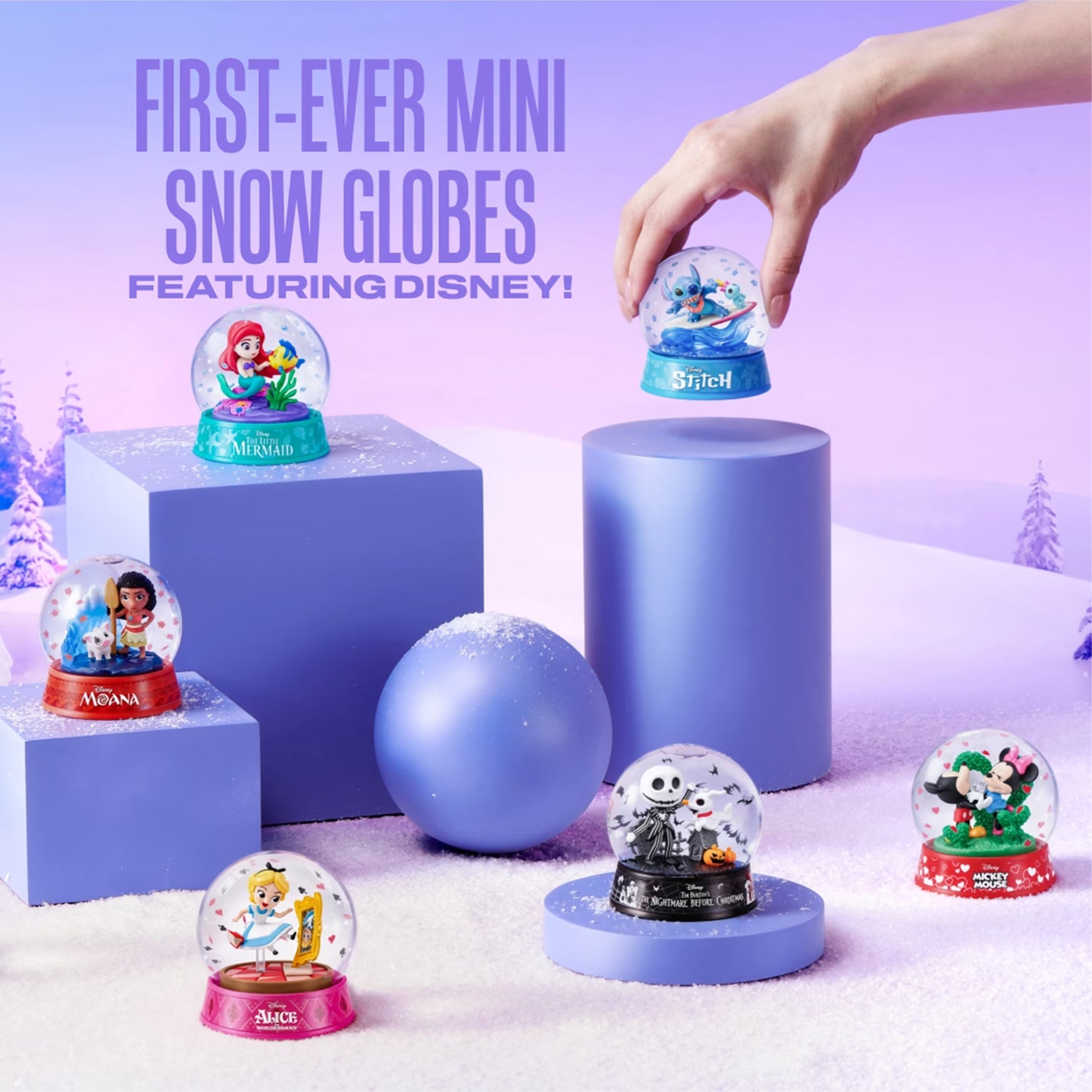 ZURU Mini Brands Create - Disney Snow Globes