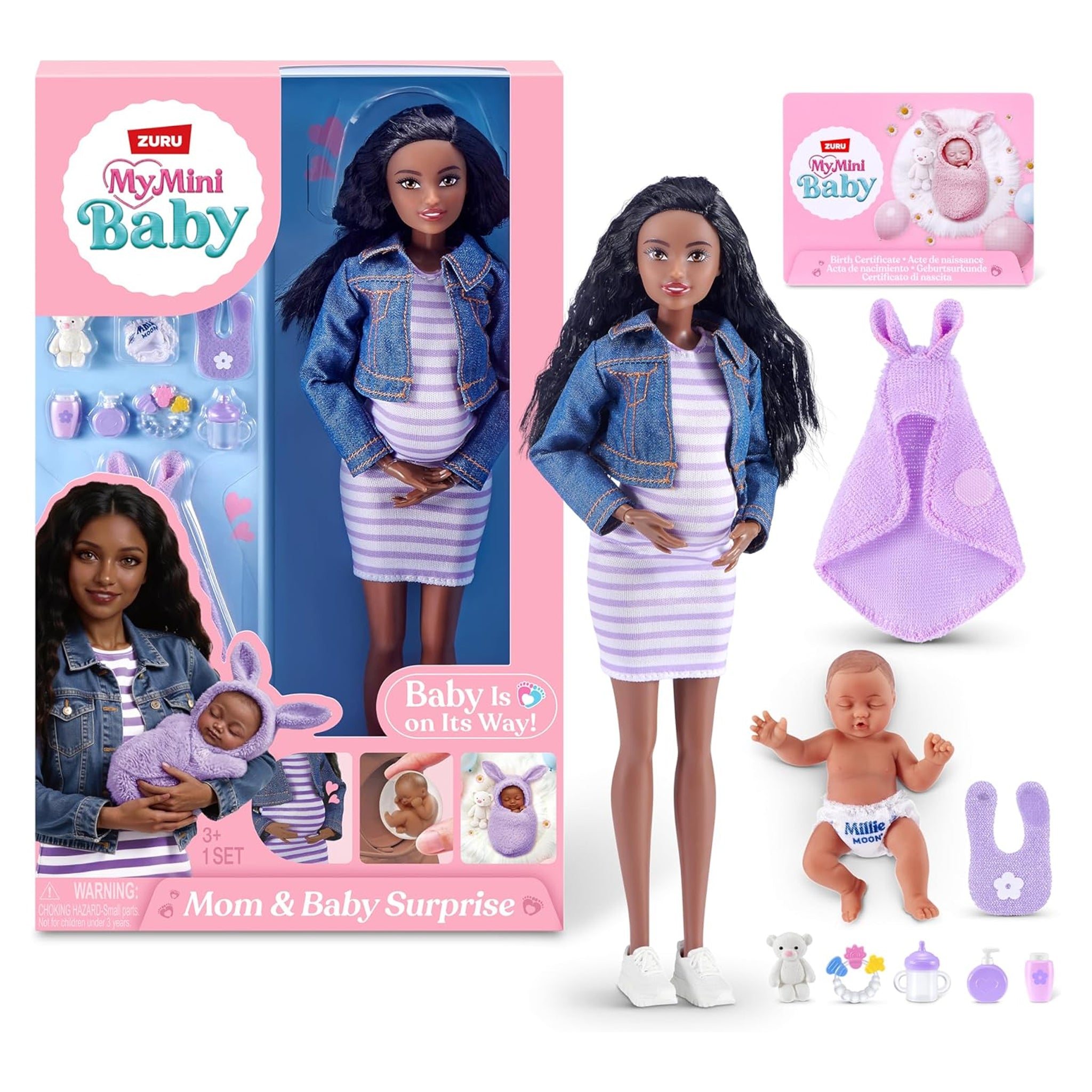 ZURU My Mini - Baby Pregnant Doll Caucasion