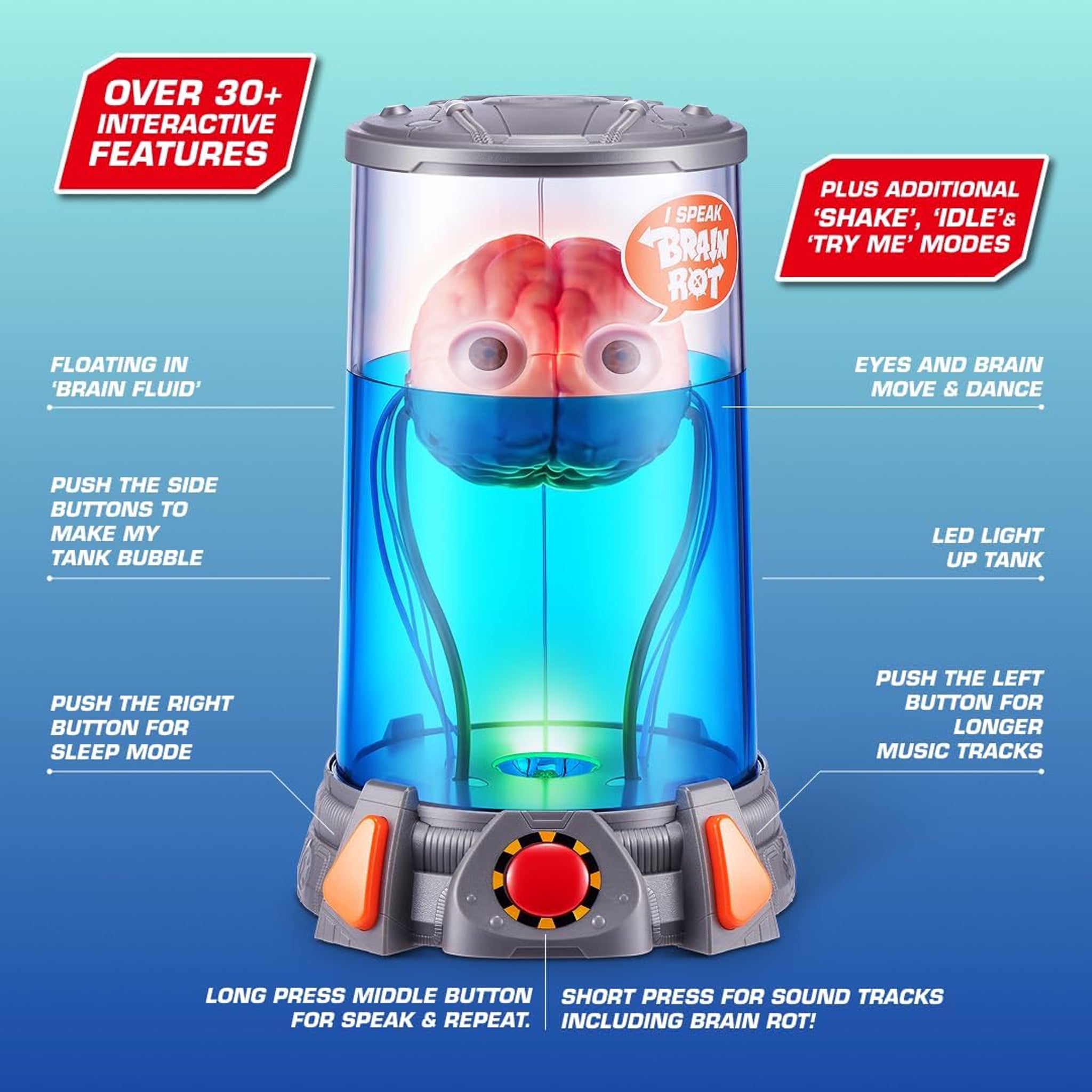 ZURU Robo Alive Brian the Brain
