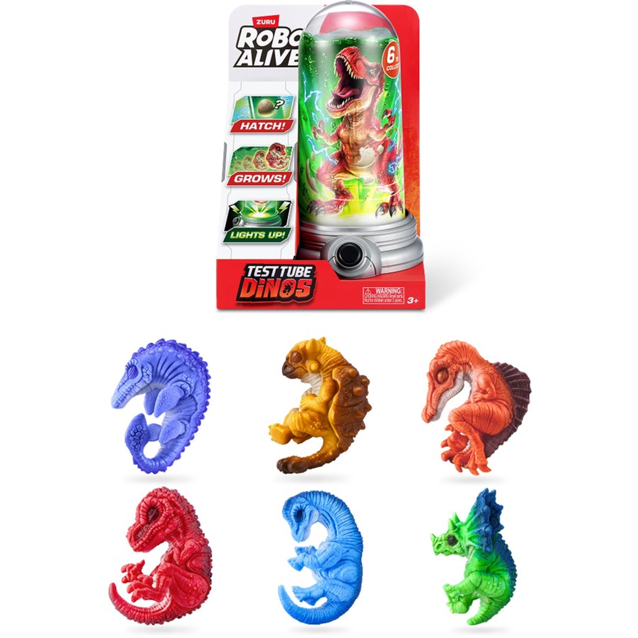 ZURU Robo Alive Test Tube Dinos