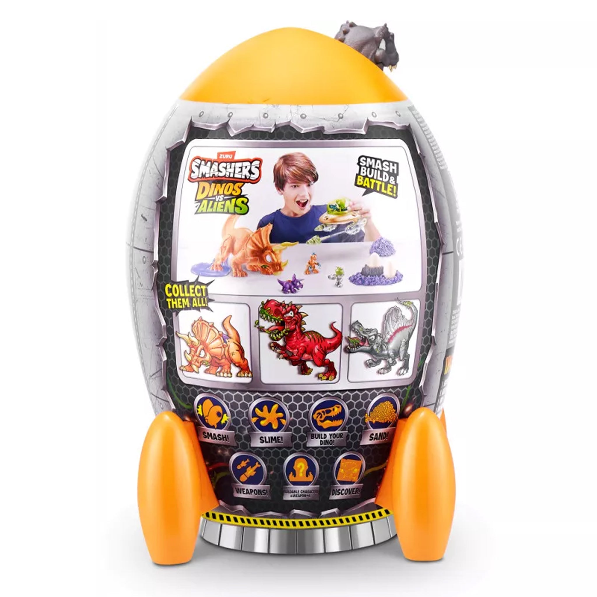 ZURU Smashers Dino vs Alien Rocket