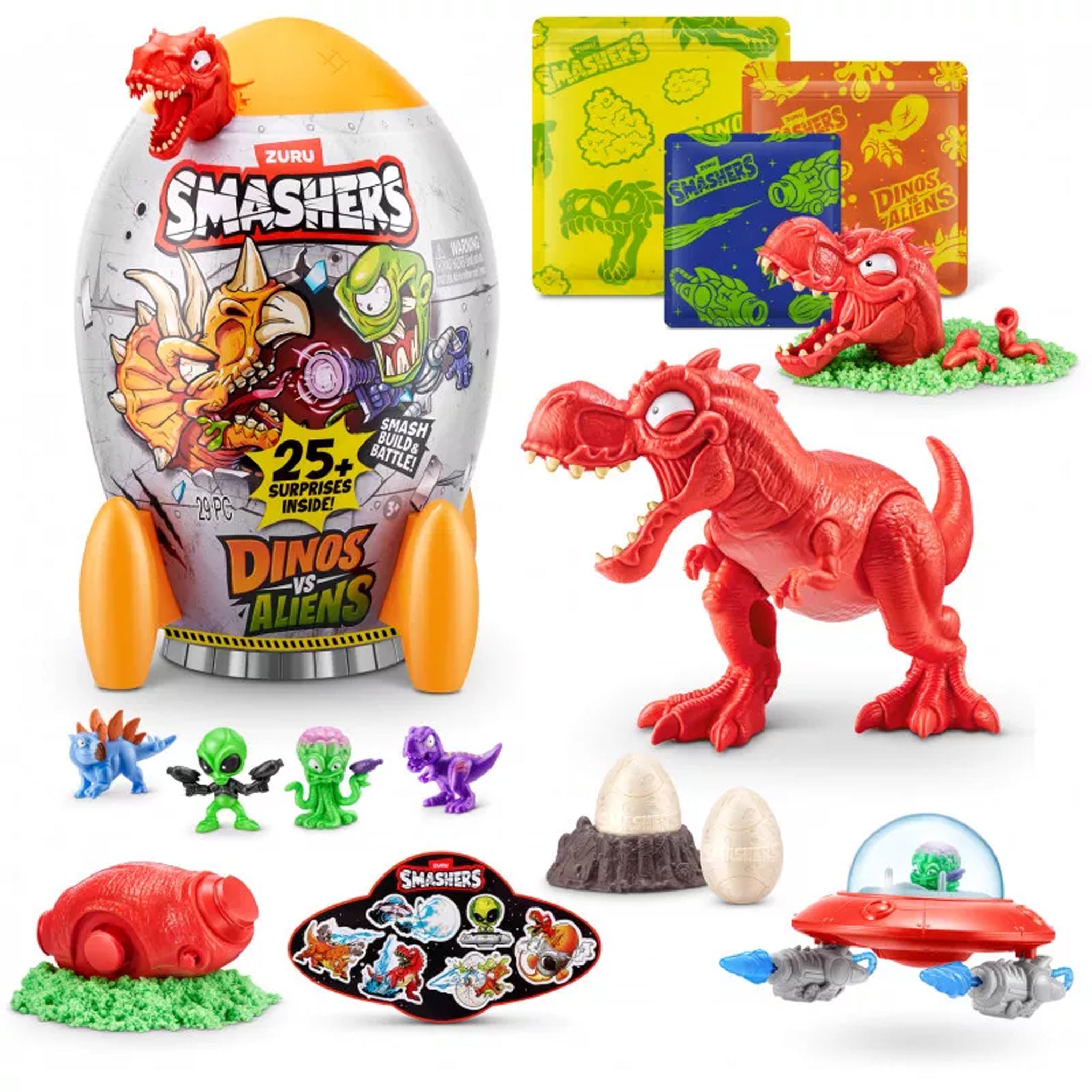 ZURU Smashers Dino vs Alien Rocket