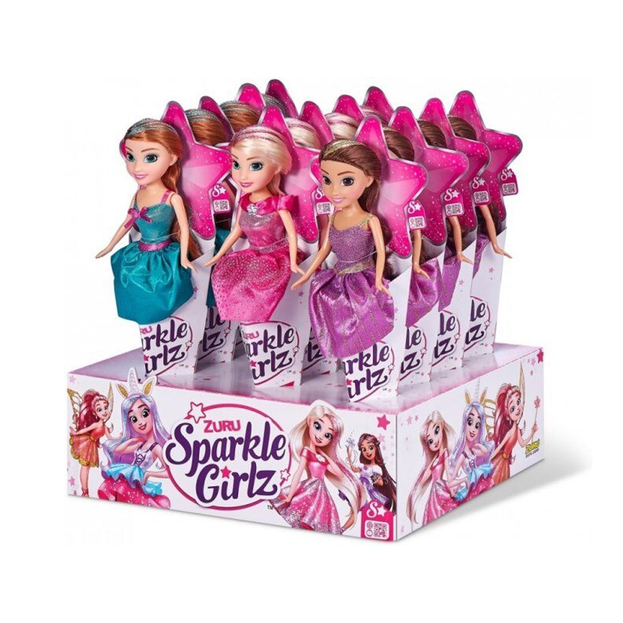 ZURU Sparkle Girlz 10.5" Princess Doll assorted