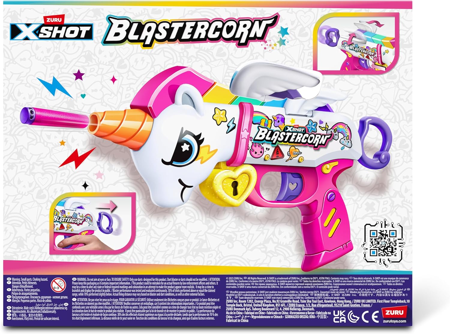 ZURU XSHOT Blastercorn with 16 Darts
