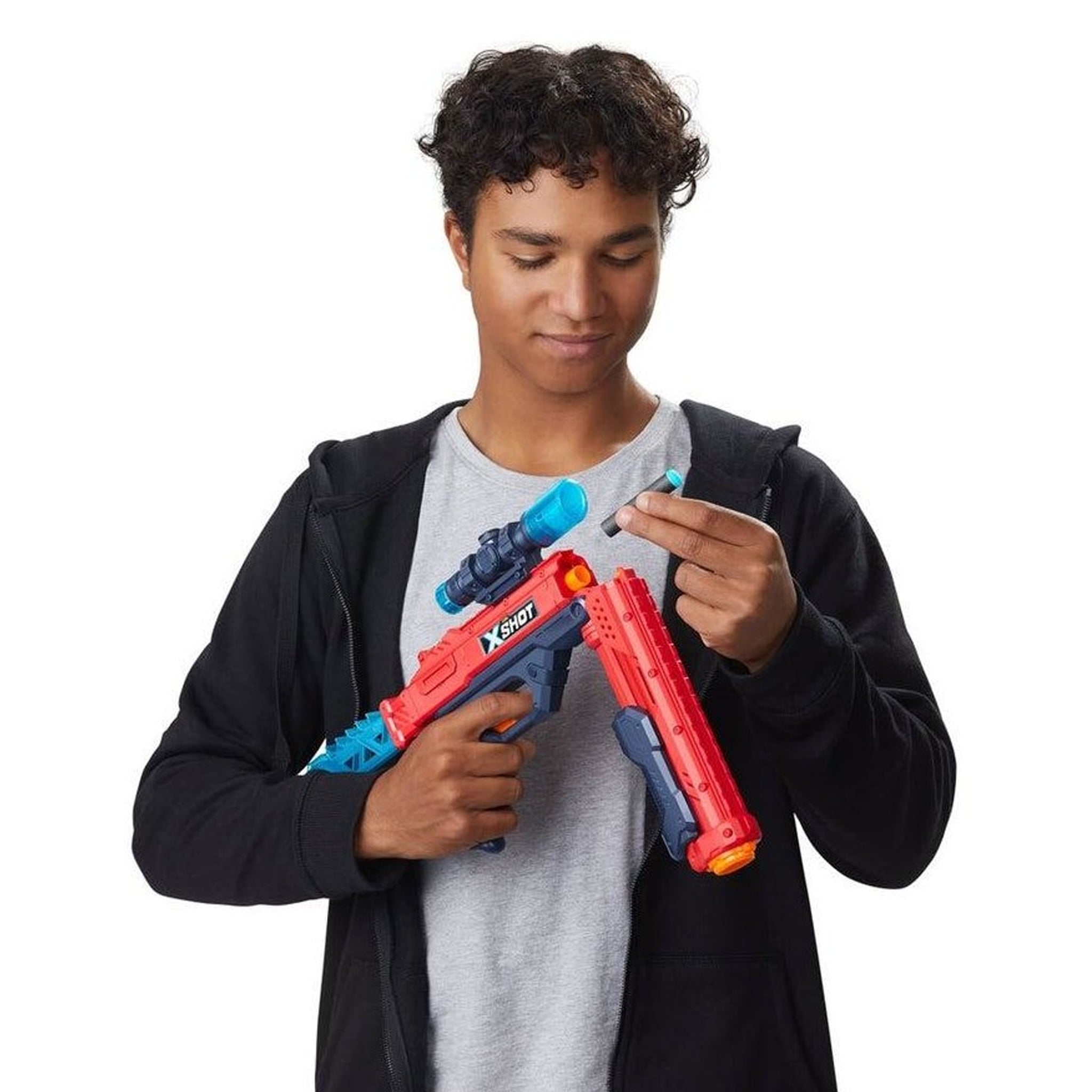 ZURU XSHOT Excel - Hawk Eye Dart Shooter with 16 Darts
