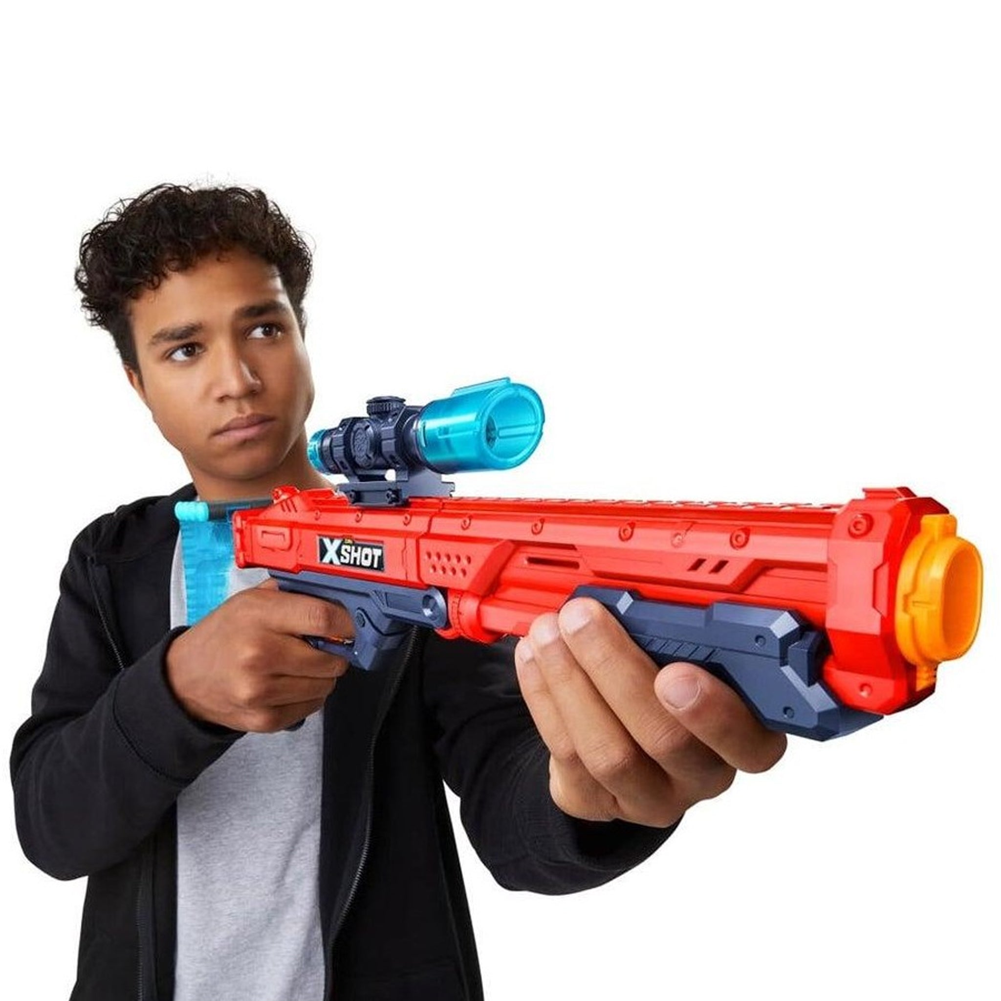 ZURU XSHOT Excel - Hawk Eye Dart Shooter with 16 Darts