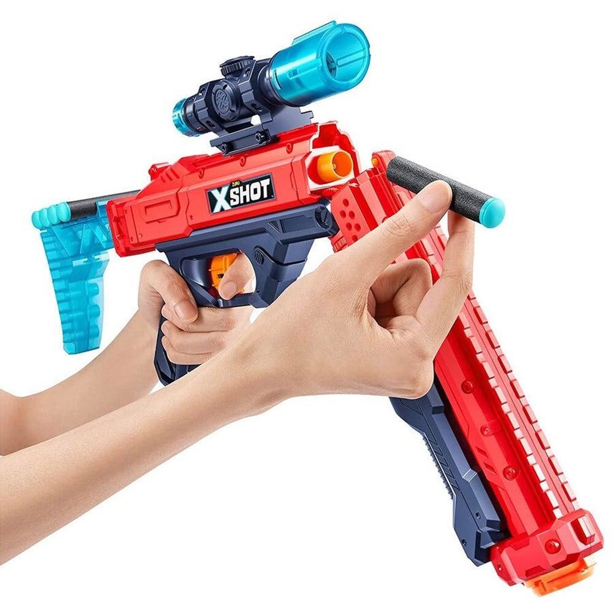 ZURU XSHOT Excel - Hawk Eye Dart Shooter with 16 Darts