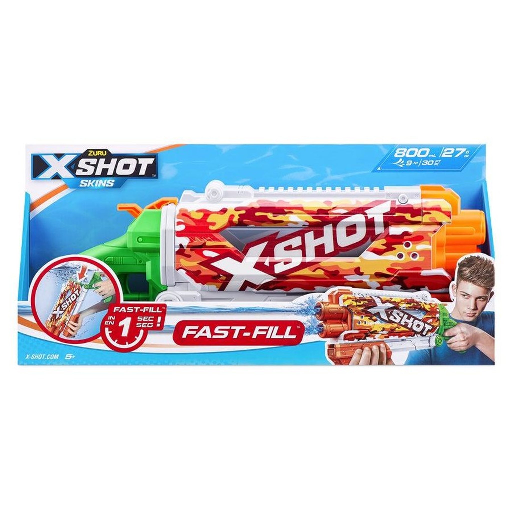 ZURU XSHOT Fast Fill Skins - Pump Action Assorted