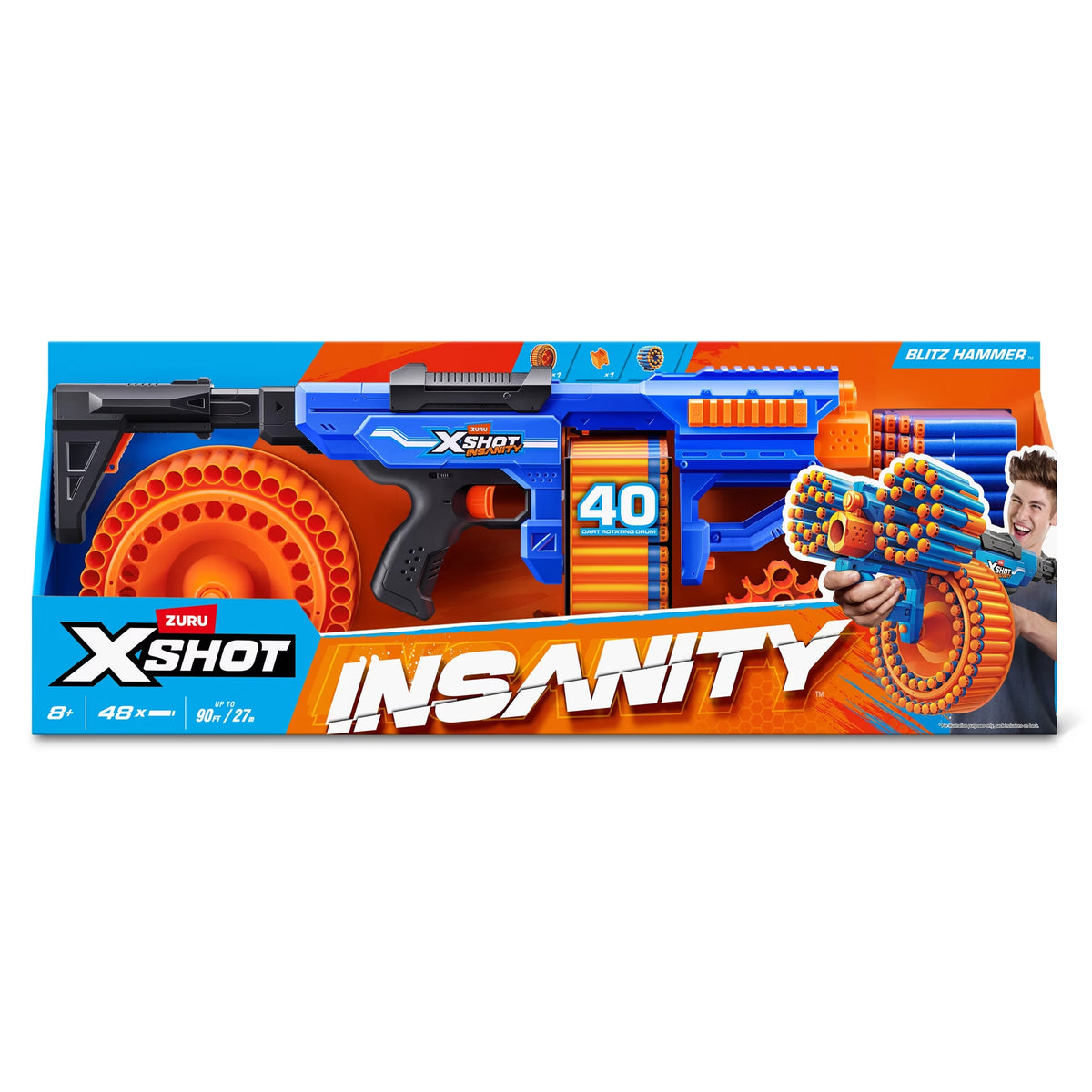 ZURU XSHOT Insanity Blitz Hammer