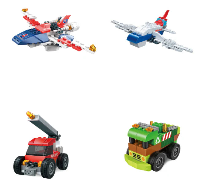 ZURU MAX Build Construction Egg Capsule 40+ Bricks