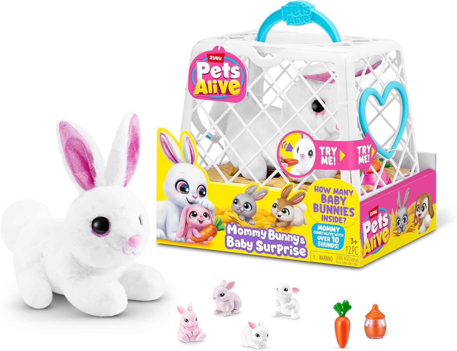 ZURU Pet's Alive Mama Bunny Surprise