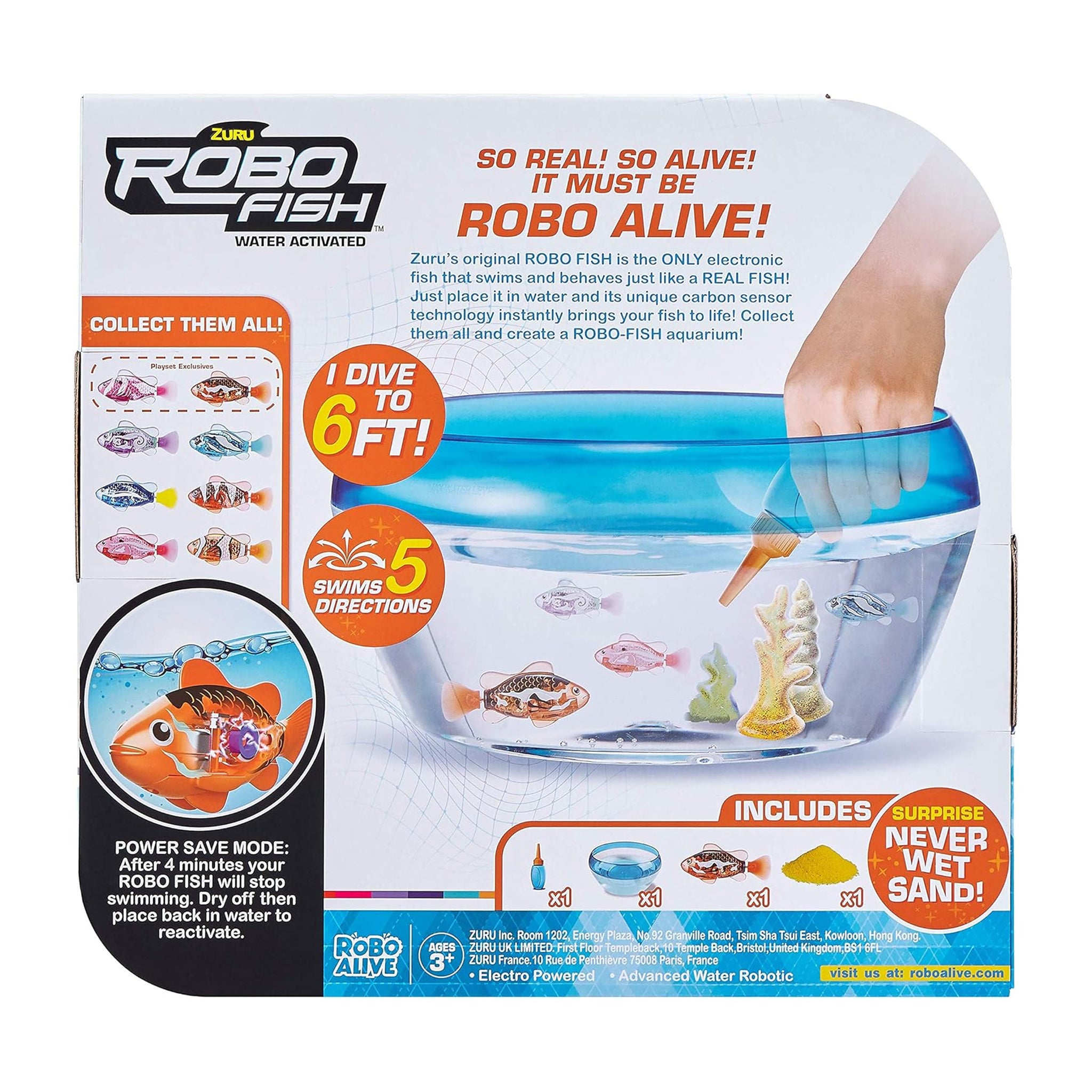 ZURU Robo Fish Playset Assorted