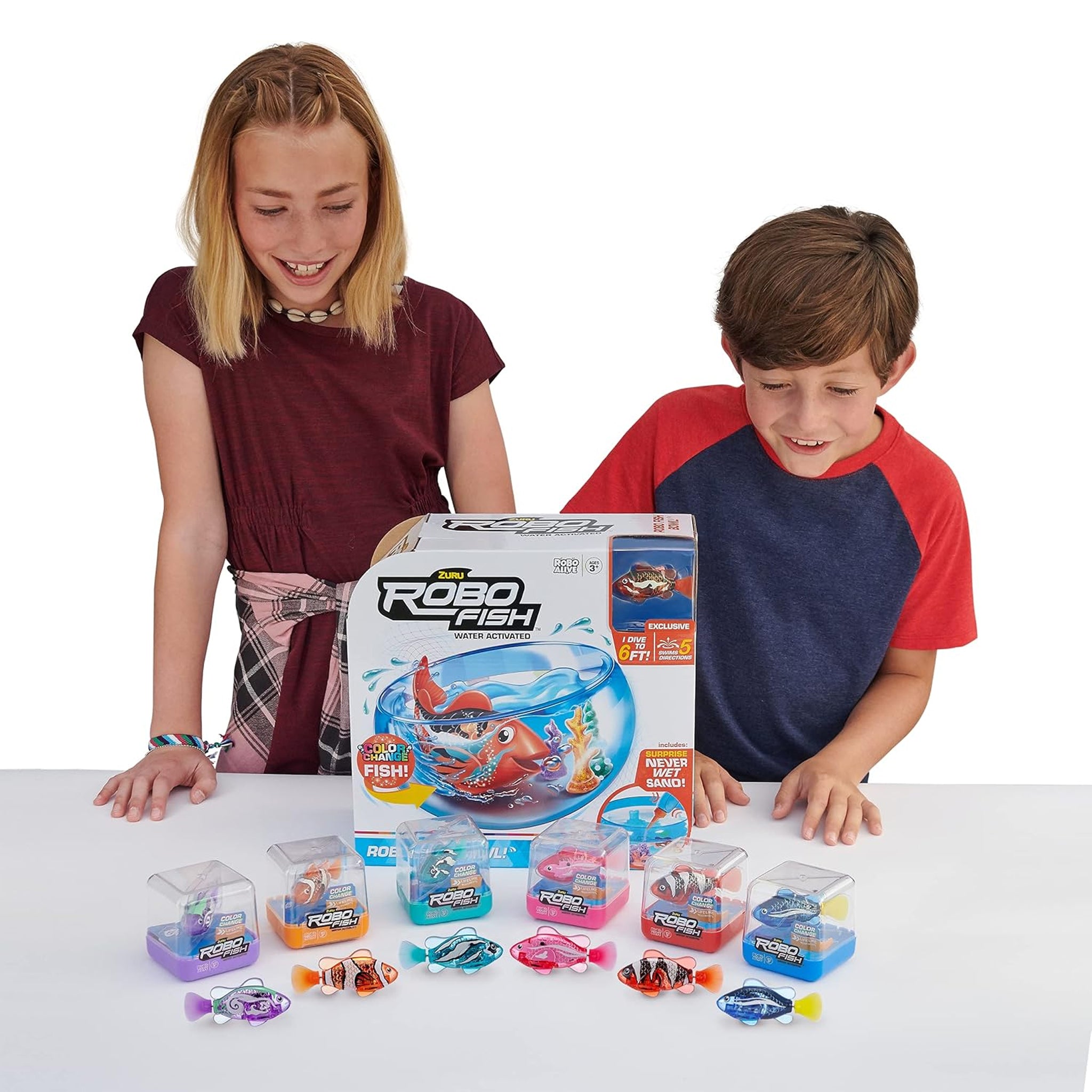 ZURU Robo Fish Playset Assorted