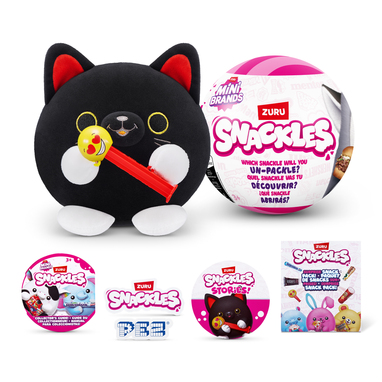 ZURU Snackles Core Licensed Plush 14" Series 1 Wave 2 - Assorted