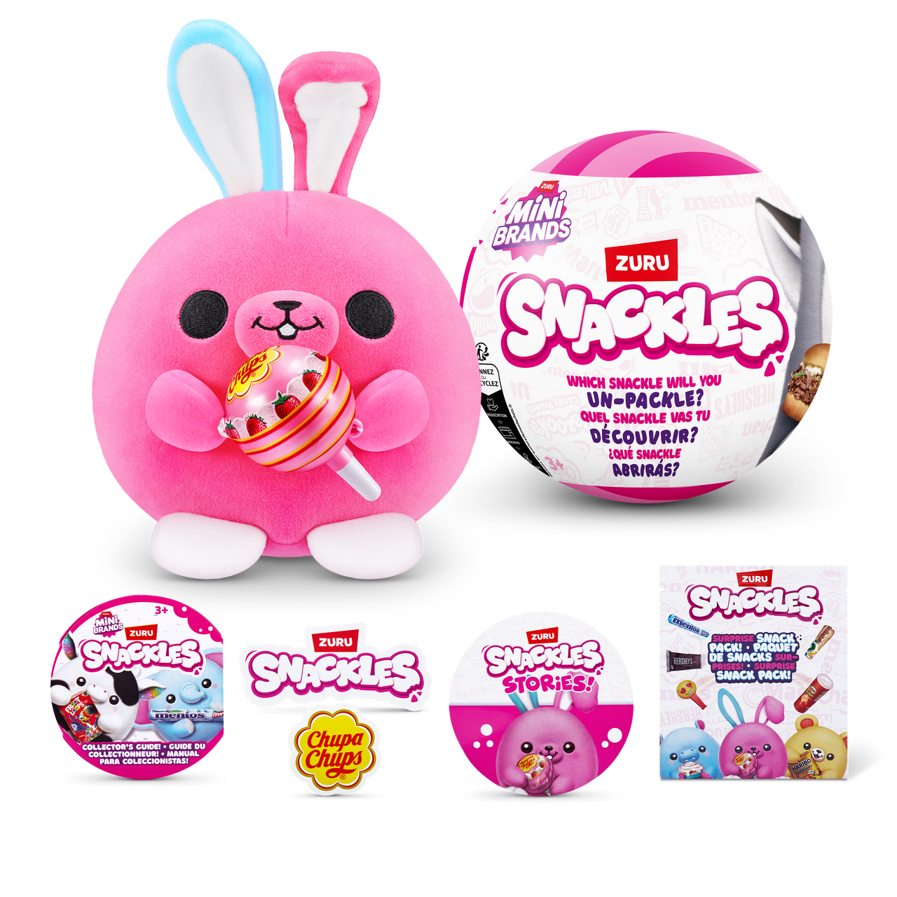 ZURU Snackles Core Licensed Plush 14" Series 1 Wave 2 - Assorted