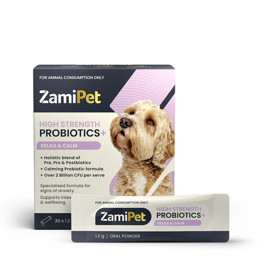 ZAMIPET High Strength Probiotics+ Relax and Calm