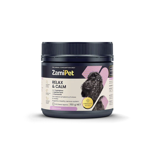 ZAMIPET Relax & Calm Dog Supplement