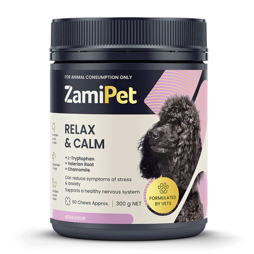 ZAMIPET Relax & Calm Dog Supplement