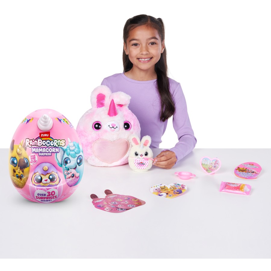 Rainbocorns Mamacorn Surprise de ZURU, Peluche Coleccionable para niñas Mayores de 3 años(Trudy Rainbocorns Mamacorn Surprise de ZURU, Peluche Coleccionable para niñas Mayores de 3 años(Trudy