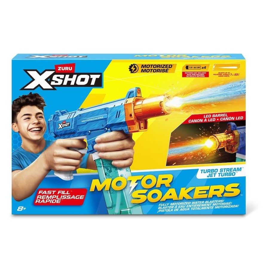 Zuru XSHOT Fast Fill Motor Soakers - Turbo Stream