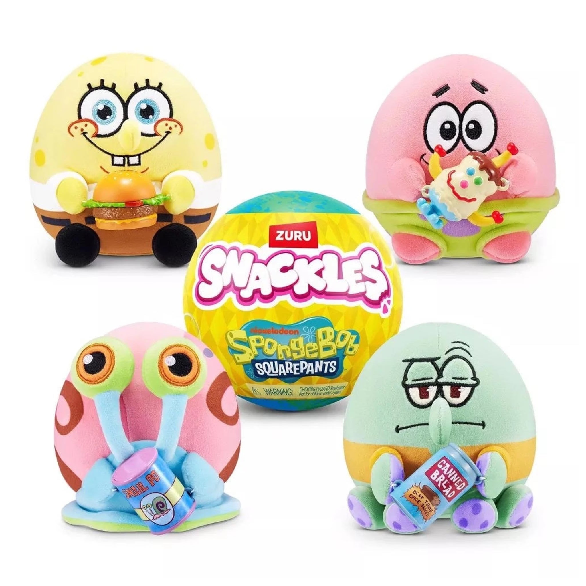 Zuru Snackles 5" Capsule Spongebob Squarepants Assorted