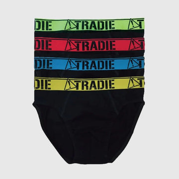 Tradie Boys Brief 4Pk