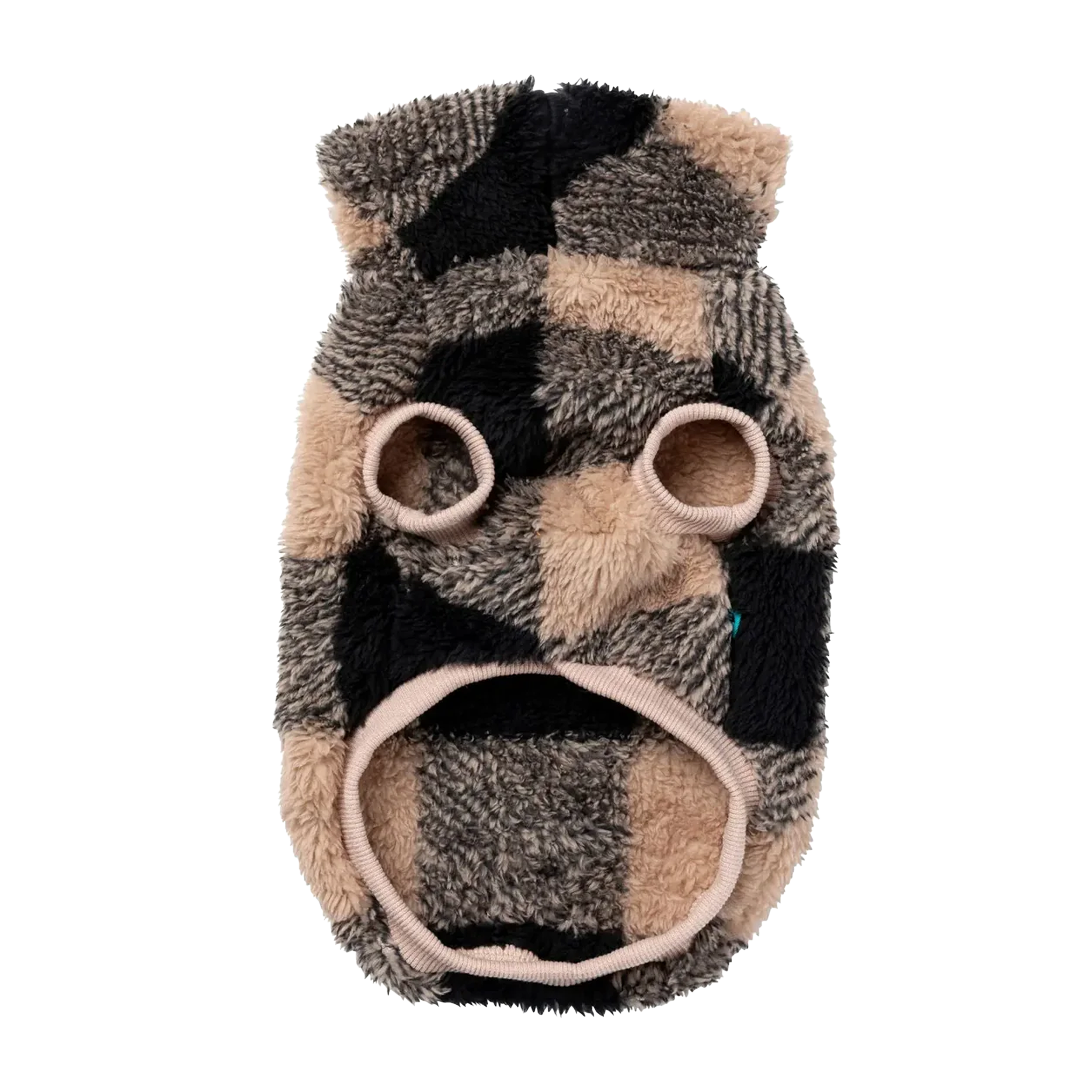 Fuzzyard Checkered Teddy Sweater