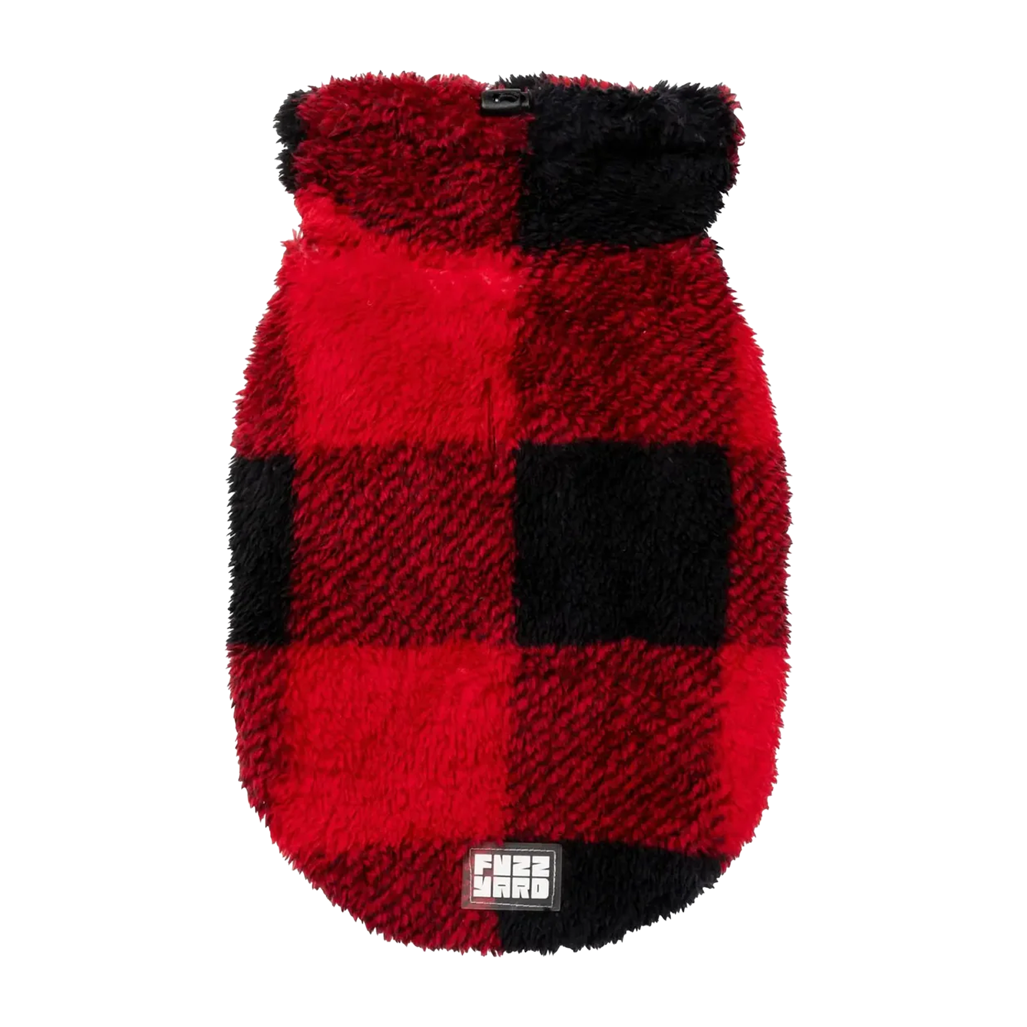 Fuzzyard Checkered Teddy Sweater