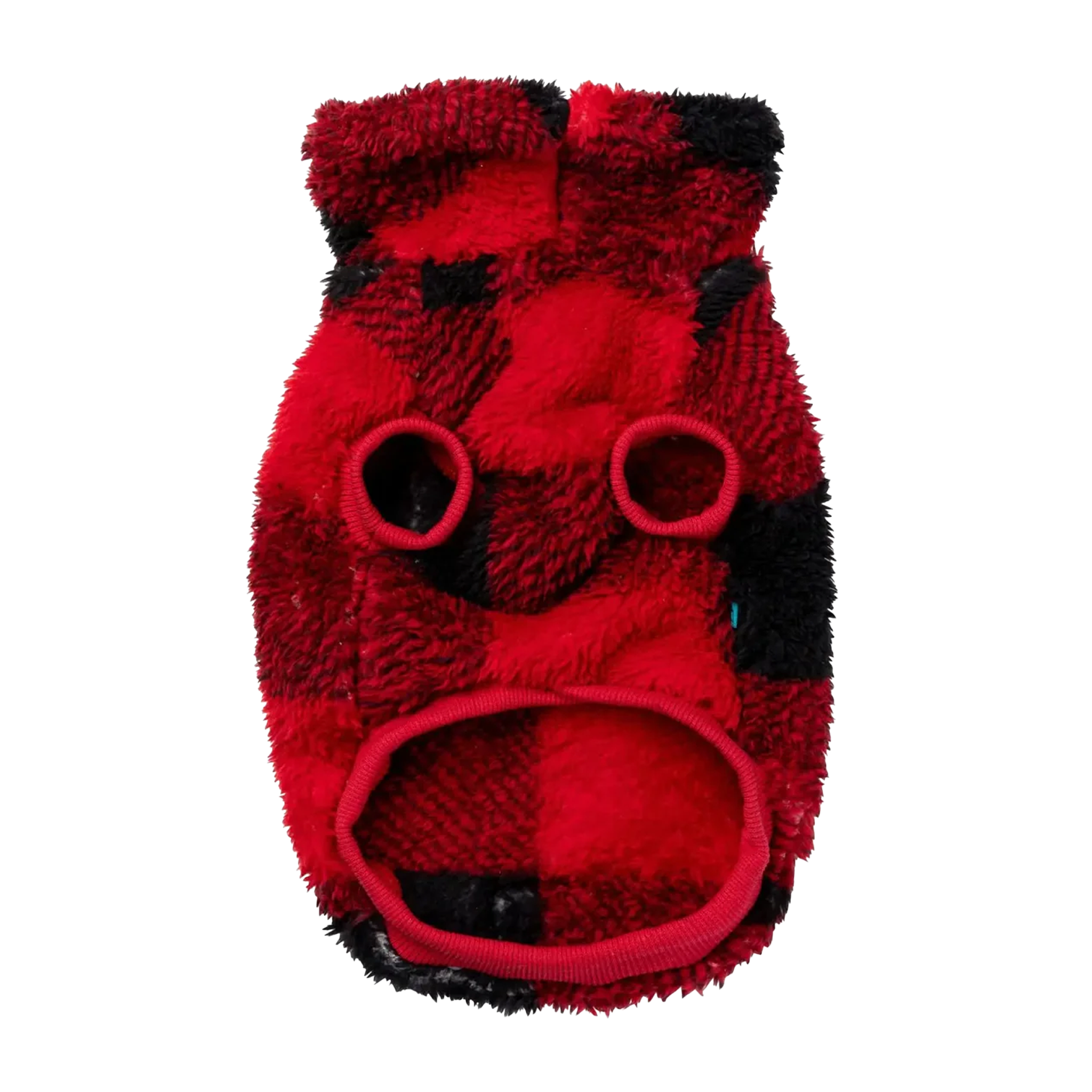 Fuzzyard Checkered Teddy Sweater