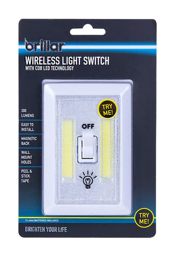 Brillar Wireless Light Switch with COB LED