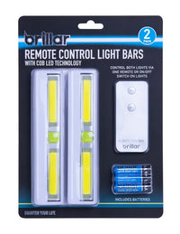 Brillar Magnetic 2 Bar Light With Remote Control