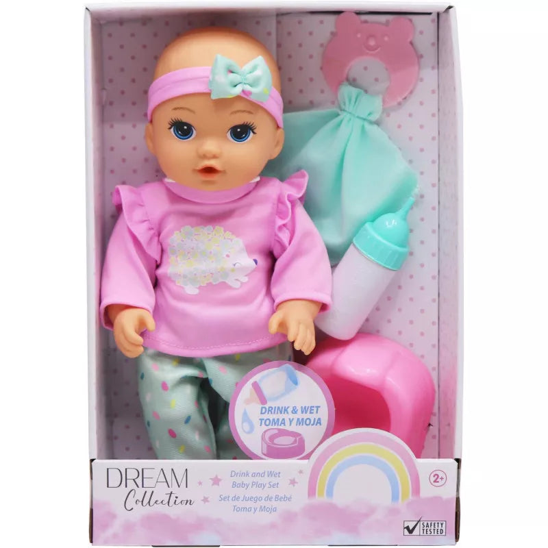 Drink n Wet Baby Doll 30cm with Accessories – Assorted