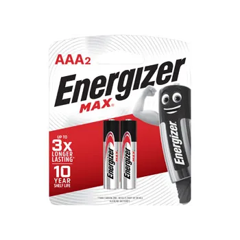 ENERGIZER Max Batteries 2pk