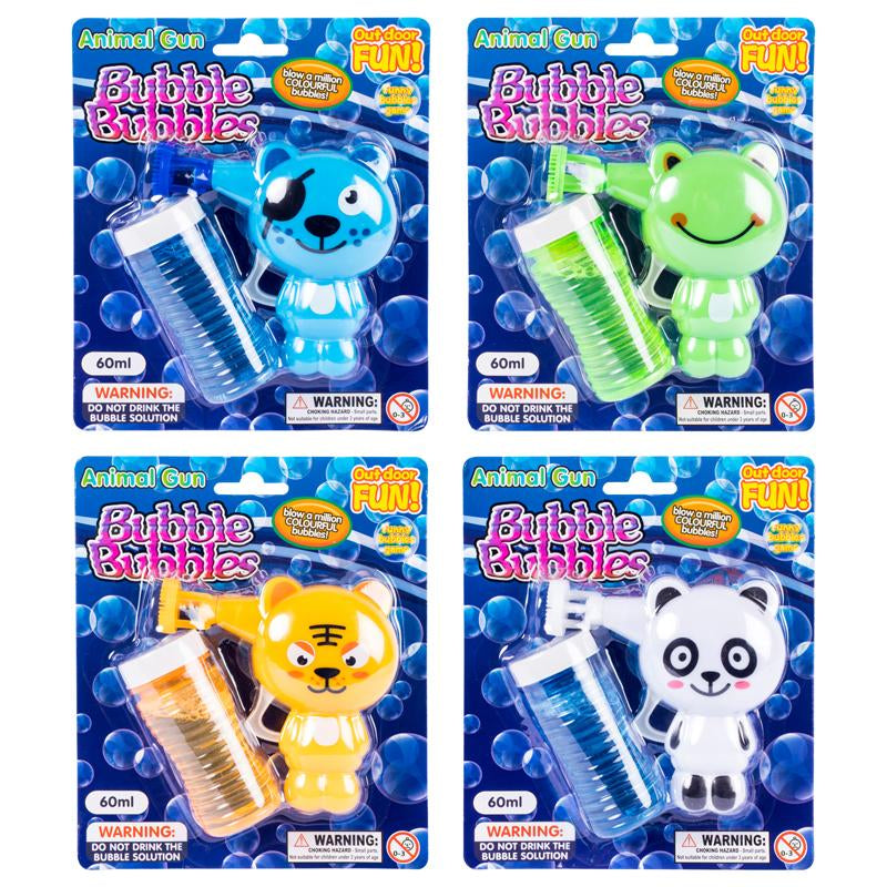 Bubble Gun Animal Set 60ml
