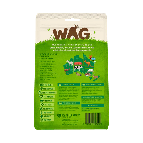 WAG Kangaroo Ribs 750g