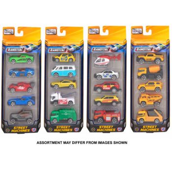 Teamsterz Diecast 5pk assorted