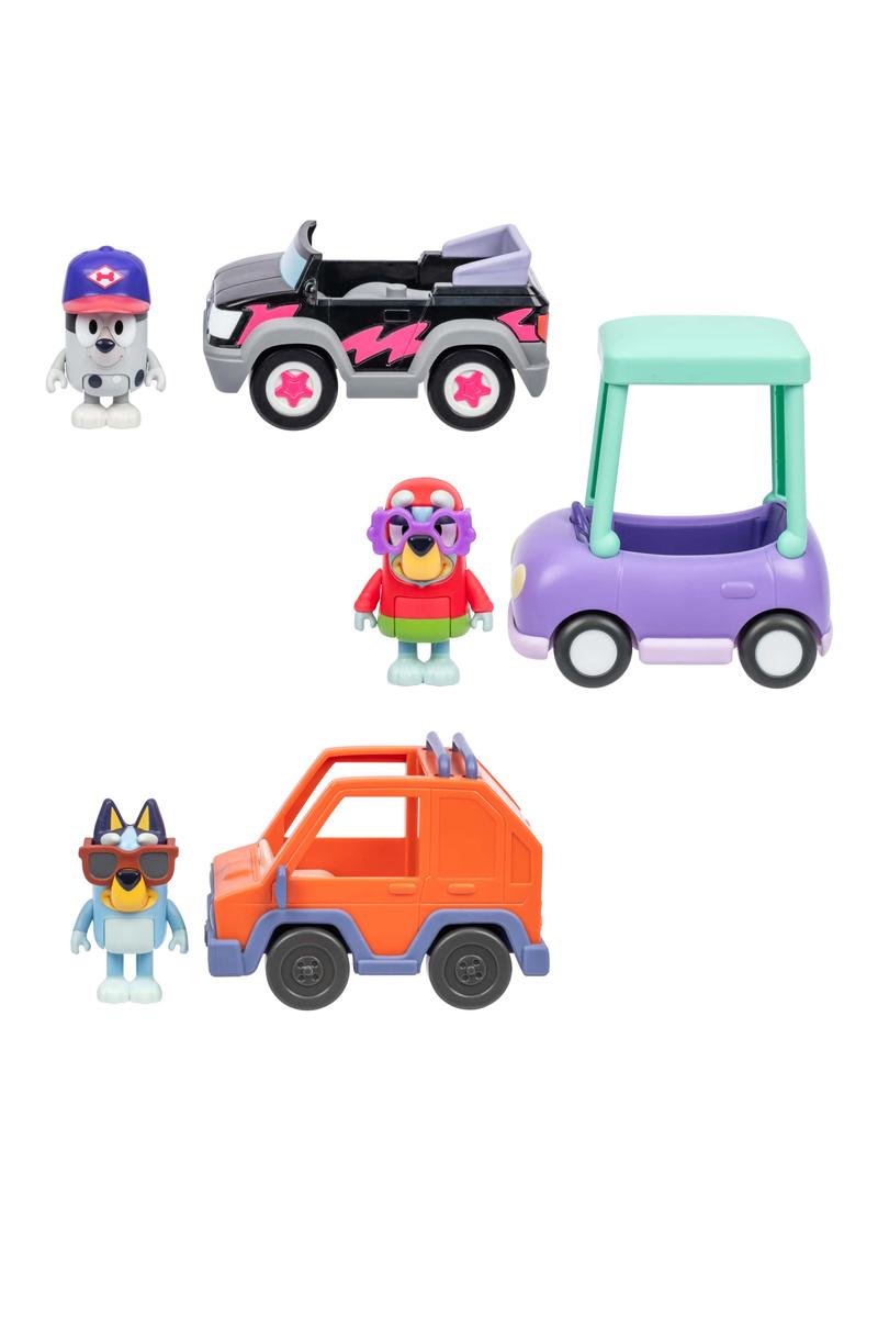 Bluey Basic Vehicle & Figure assorted