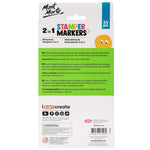 MONT MARTE 2 in 1 Stamper Markers 14pc